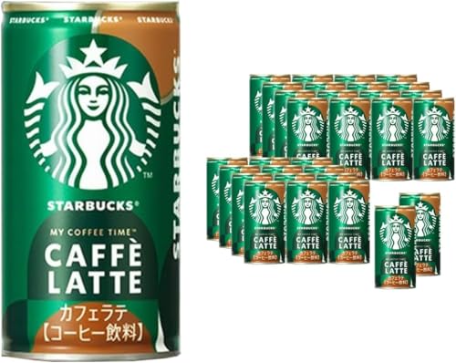 サントリー スターバックス MY COFFEE TIME カフェラテ 185g×30本 缶